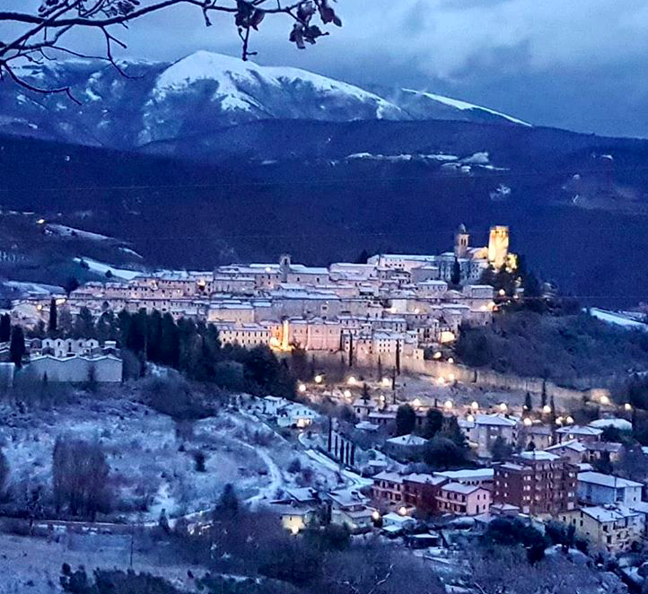 Maltempo, Neve In Umbria: Fiocchi Anche A Perugia [FOTO]