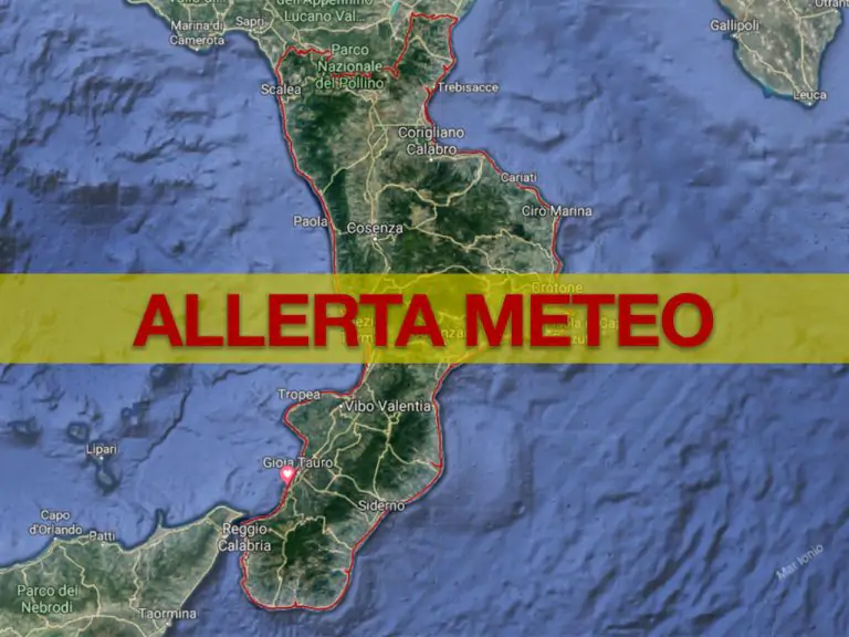 allerta meteo calabria