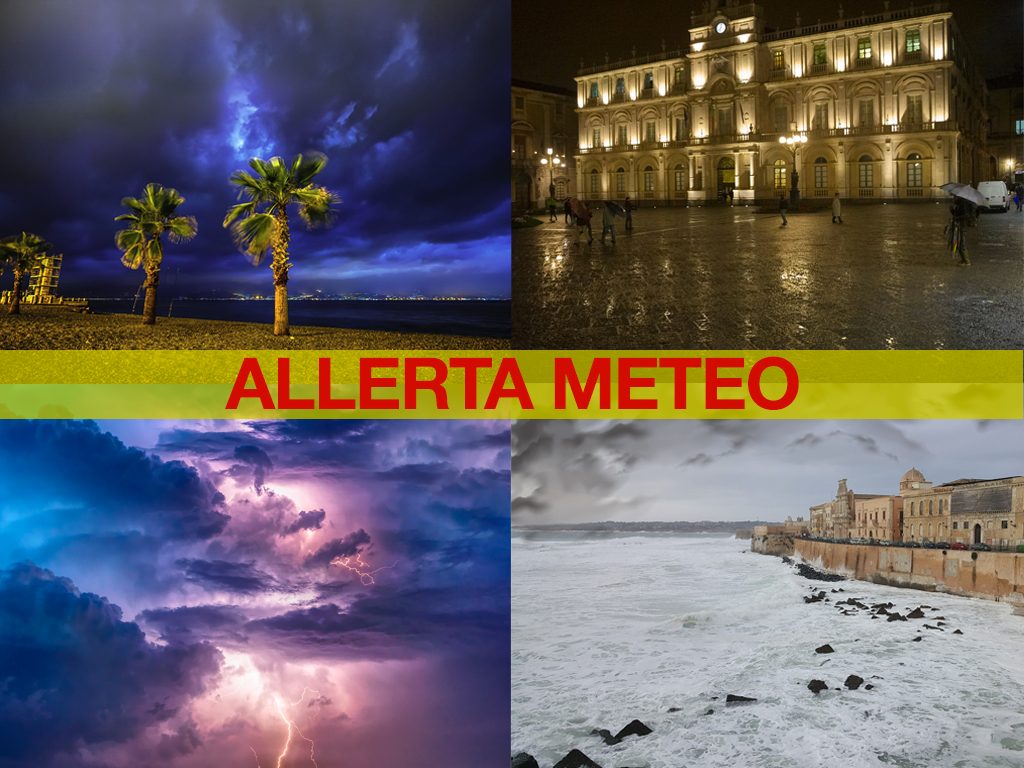 allerta meteo catania siracusa reggio calabria