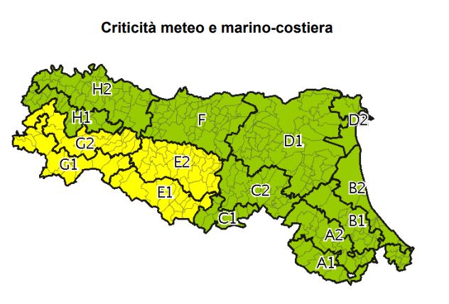 allerta meteo emilia romagna