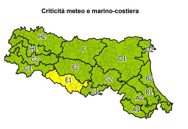 allerta meteo emilia-romagna