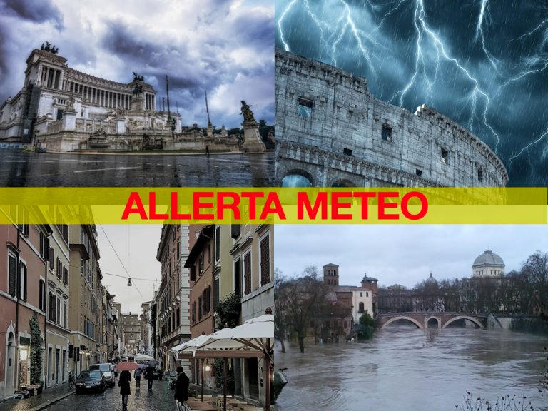 allerta meteo roma