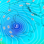 Allerta Meteo, “Ciclone Polare” in formazione nel Tirreno: mappe mostruose per il Sud, sarà una “Bomba” di maltempo e neve