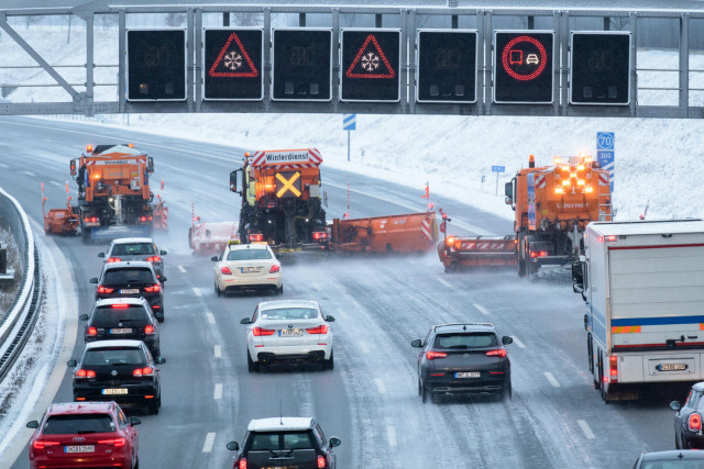 maltempo neve germania