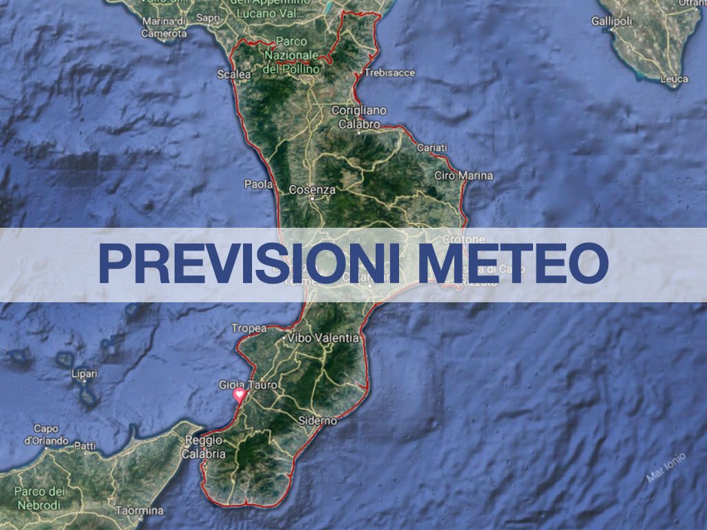 previsioni meteo calabria