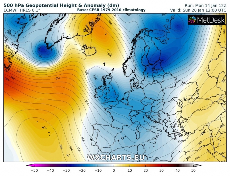 previsioni meteo freddo europa 20 gennaio