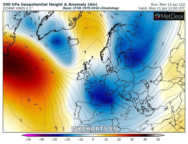 previsioni meteo freddo europa 21 gennaio