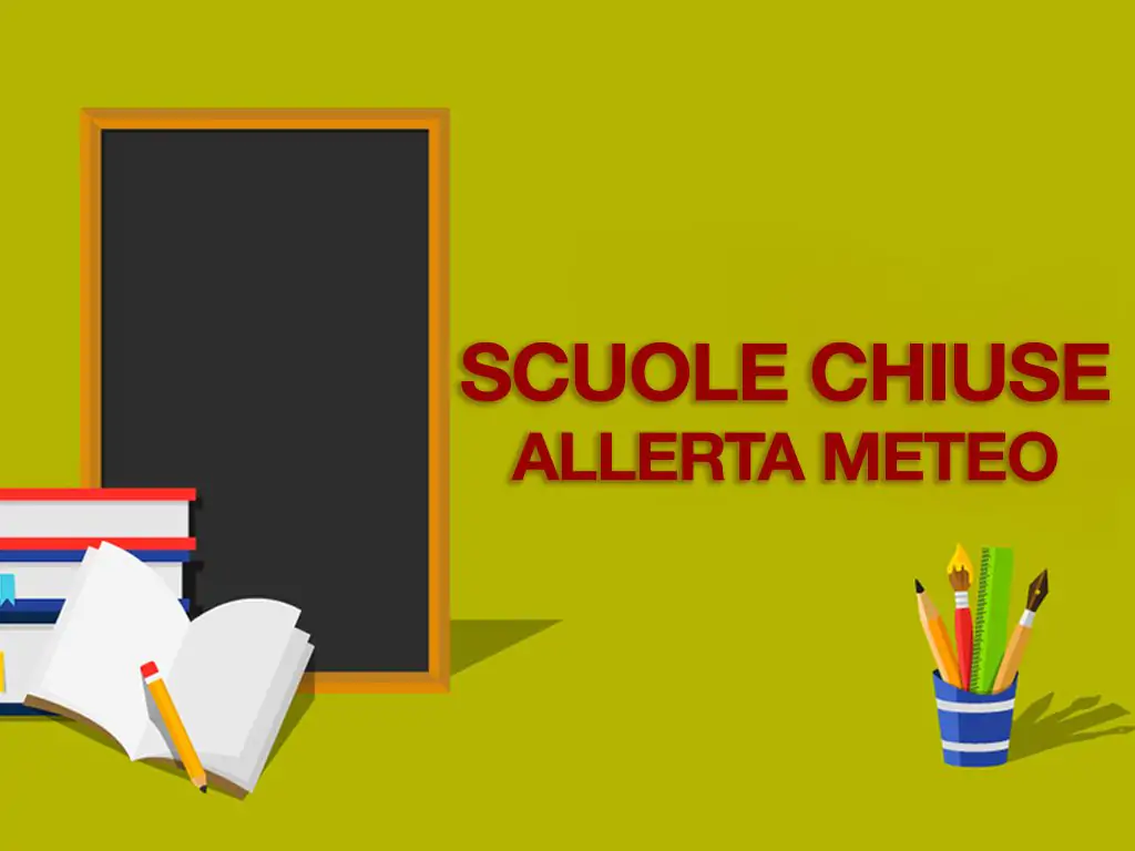 scuole chiuse allerta meteo