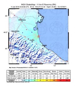 terremoto ravenna oggi