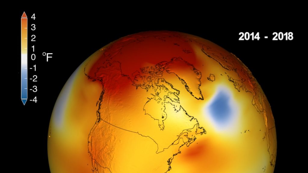 2018 4° anno più caldo