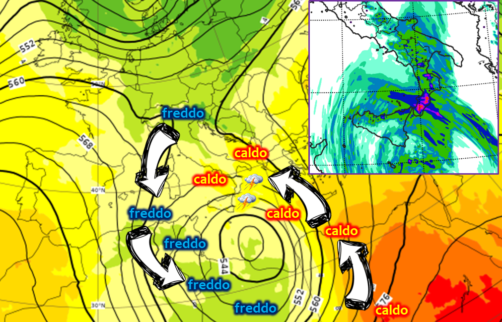 allerta meteo ciclone jonio febbraio