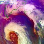 Ciclonegenesi esplosiva sul Nord Atlantico: in atto una “bomba meteorologica” da record [MAPPE]