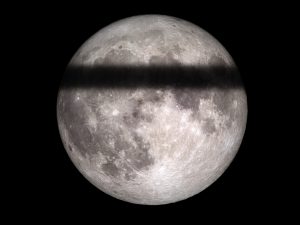 eclissi lunare terra piatta