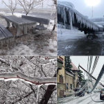 Devastante gelicidio in Romania: migliaia di linee elettriche e alberi abbattuti, centinaia di auto danneggiate e decine di feriti [FOTO e VIDEO]