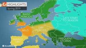 previsioni meteo primavera 2019