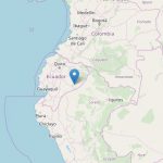 Violenta scossa di terremoto in Ecuador: “Nessun danno grave” [DATI e MAPPE]