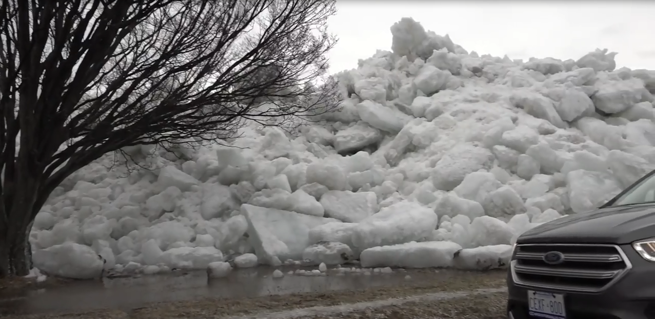 tsunami di ghiaccio canada