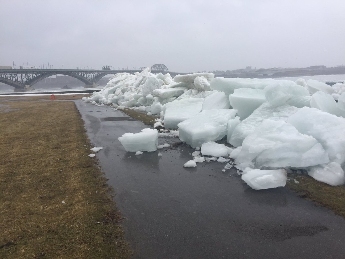 tsunami di ghiaccio canada