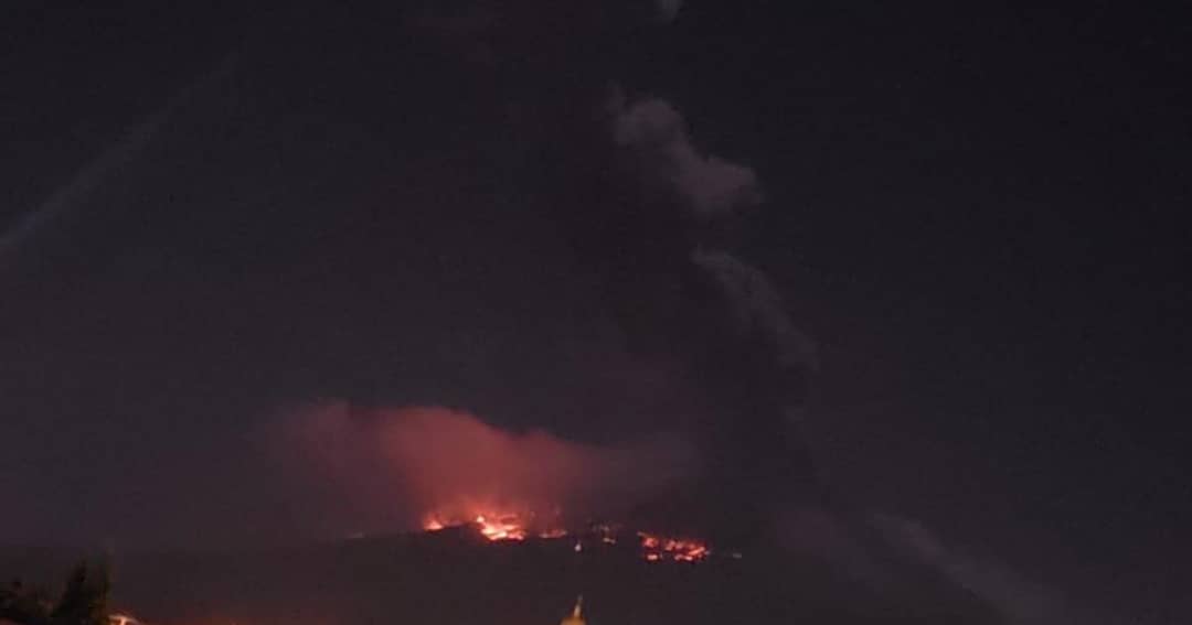 esplosione vulcano Popocatepetl Messico