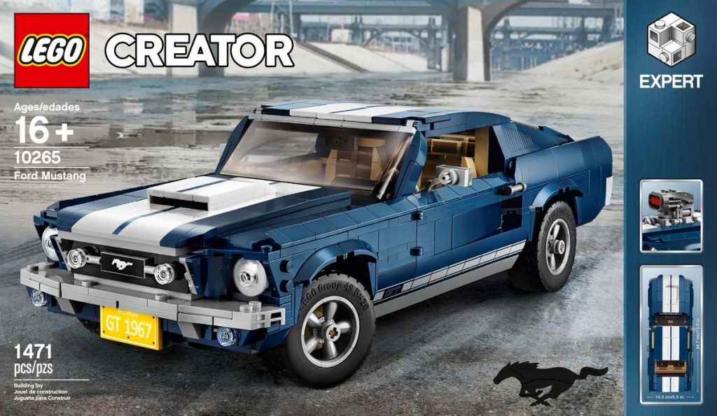 ford mustang lego