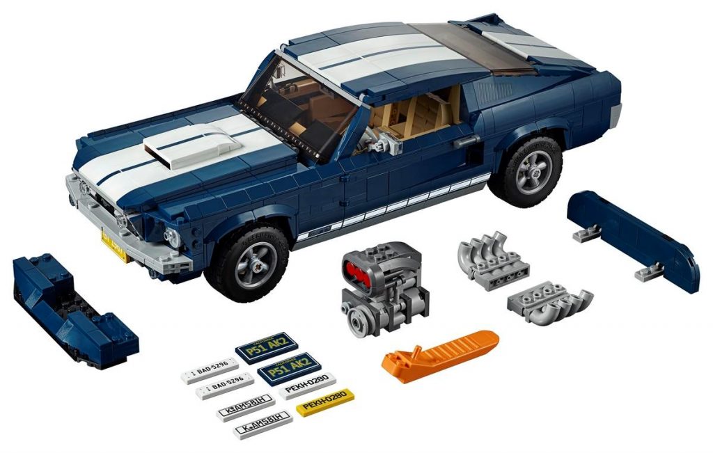 ford mustang lego