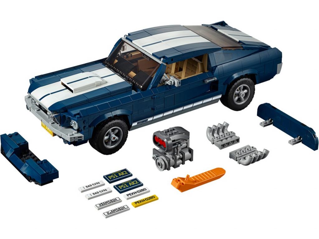 ford mustang lego