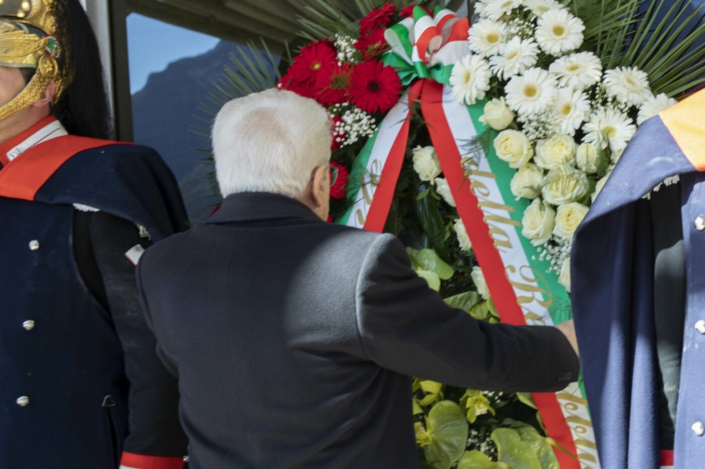 s mattarella longarone belluno vajont