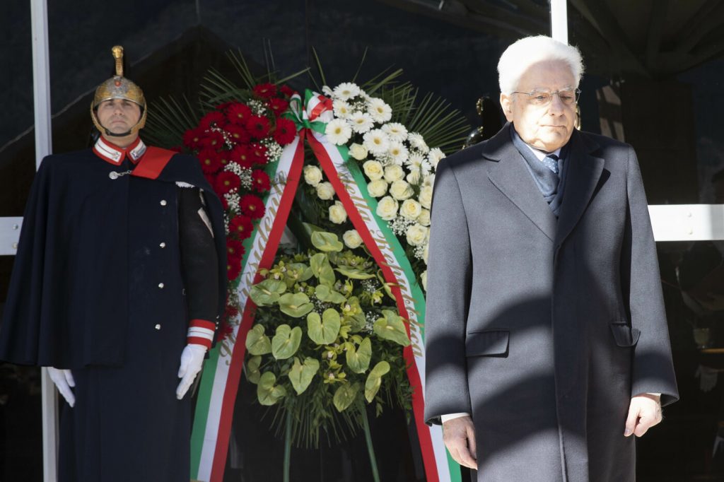 s mattarella longarone belluno vajont