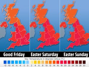 meteo pasqua regno unito