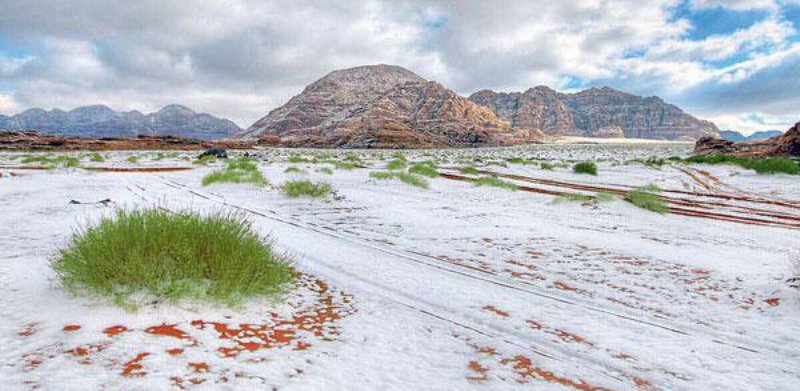 neve deserto arabia saudita