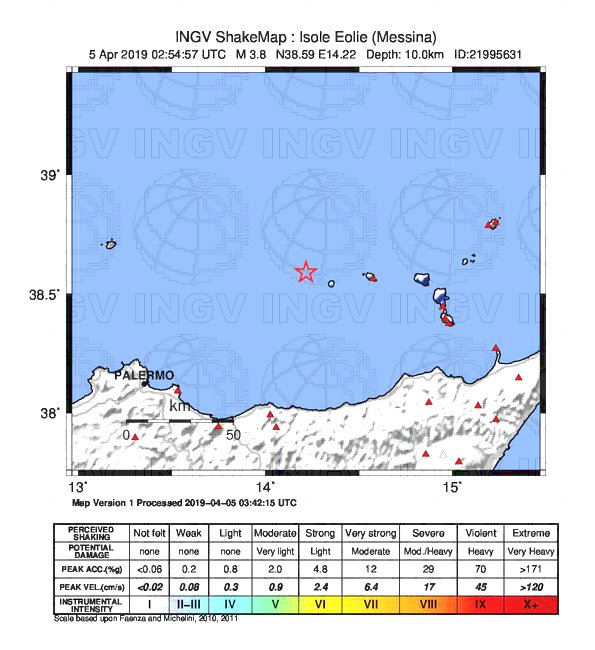 terremoto isole eolie