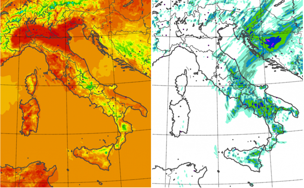 Meteo Sabato 1 Giugno 2019