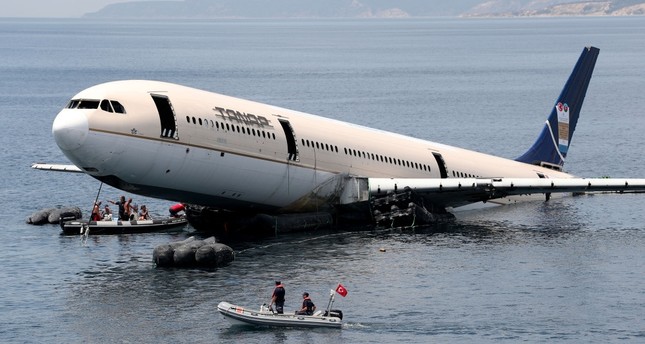 aereo affondato turismo