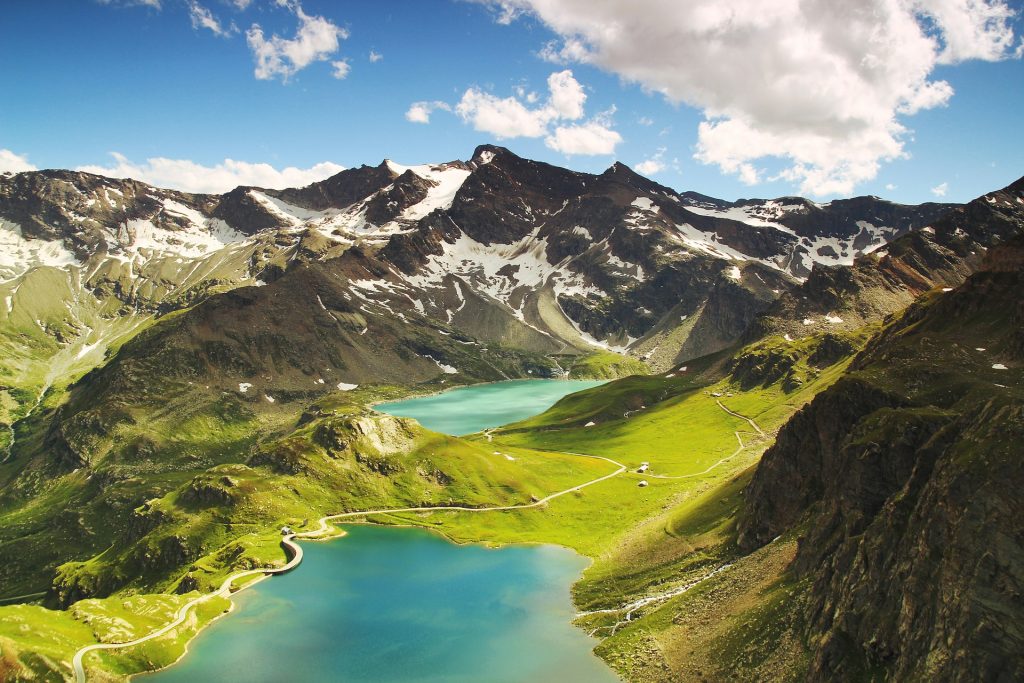 alpi montagna ceresole laghi monti