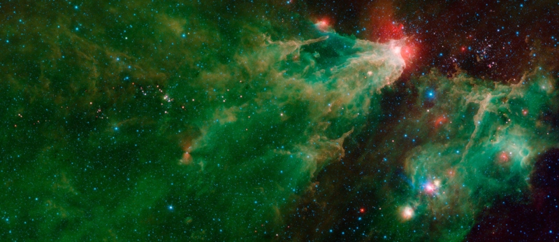 telescopio Spitzer NASA Cepheus B C