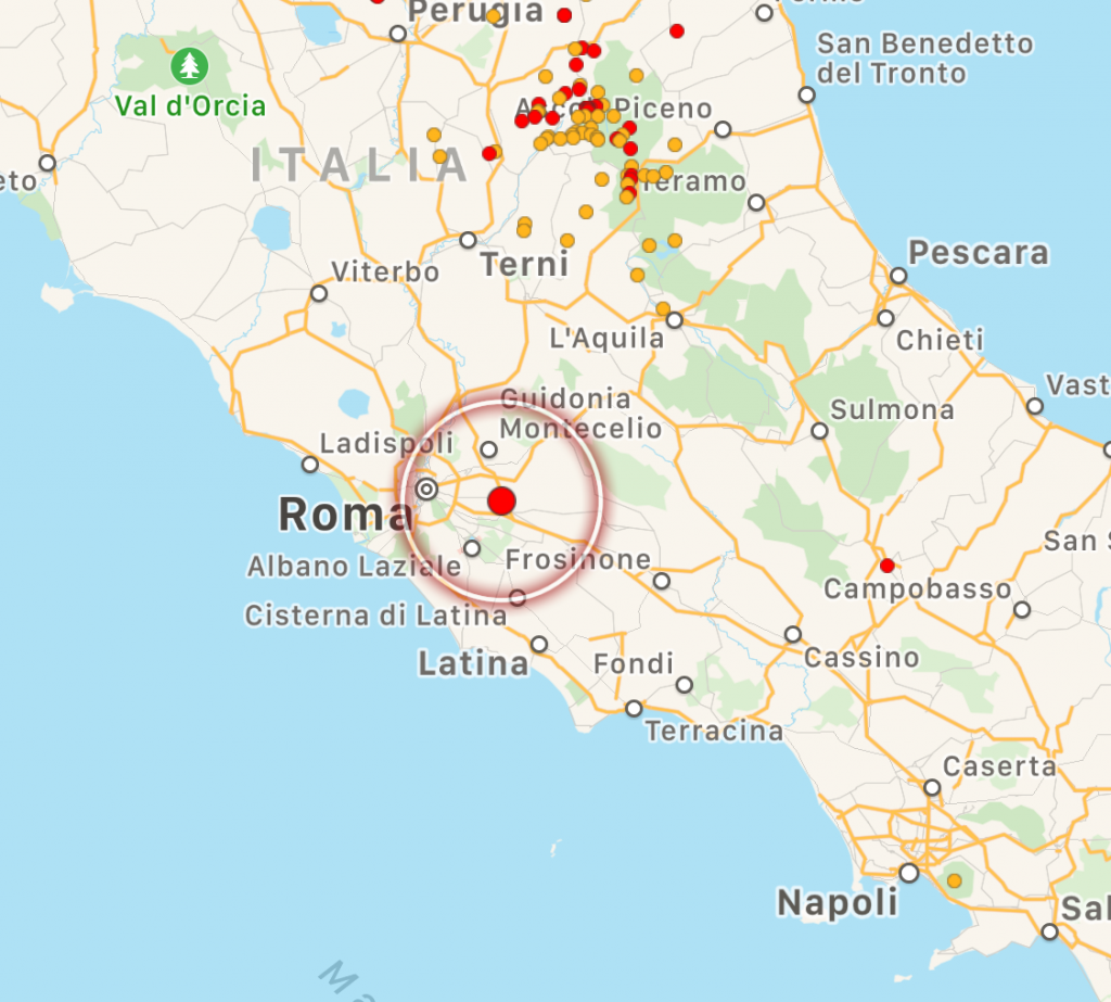 terremoto Roma