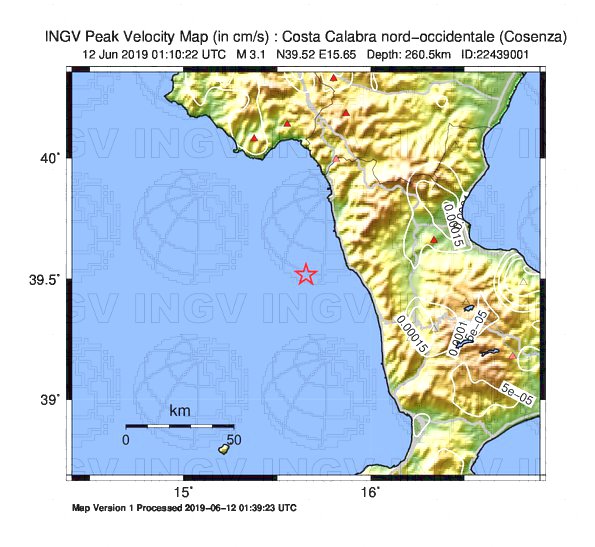 terremoto cetraro cosenza