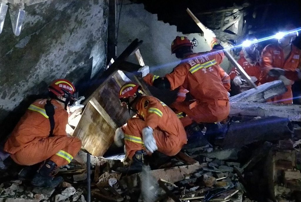 Terremoto in Cina