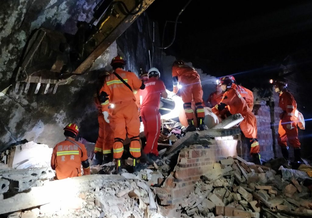 Terremoto in Cina