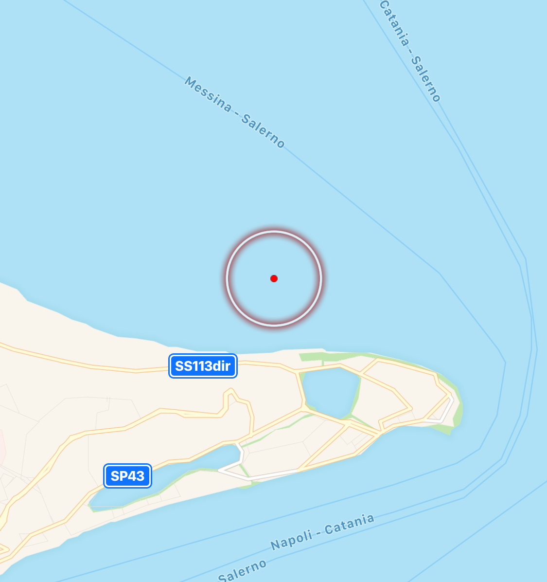 Scossa Di Terremoto Nello Stretto Di Messina [DATI E MAPPE]