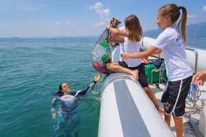 Federica Brignone e Gardaland SEA LIFE Aquarium