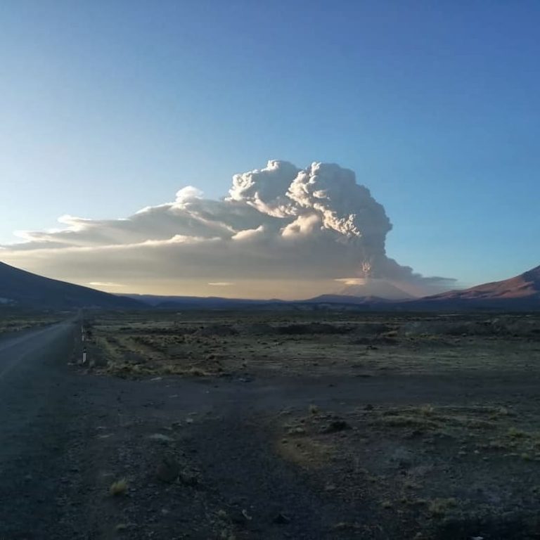 vulcano Ubinas Perù