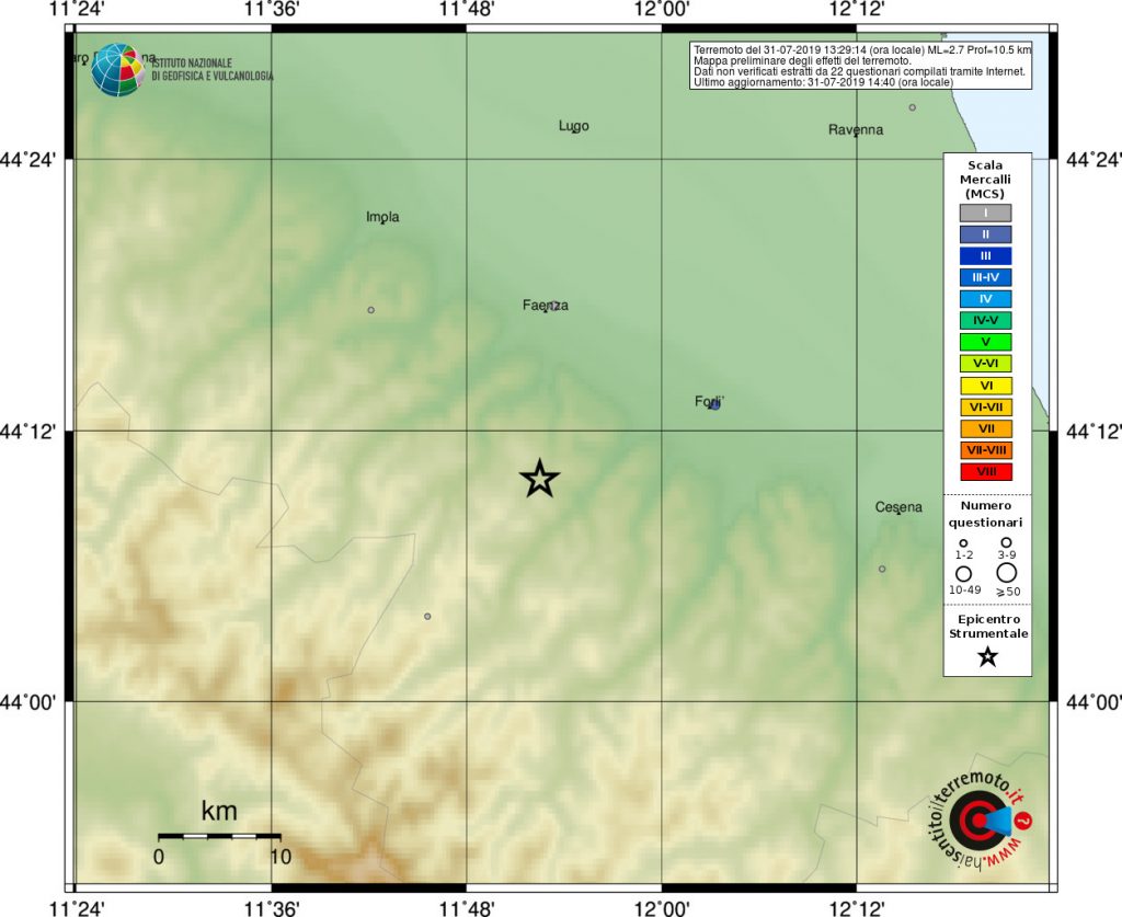 terremoto forlì