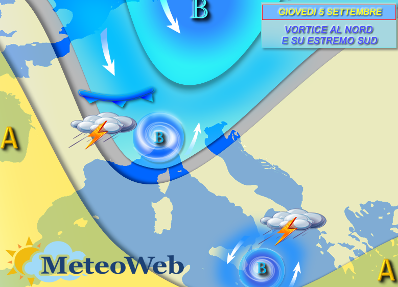 Previsioni Meteo: Ancora Piogge Al Sud E Forte Maltempo Al Nord [MAPPE ...