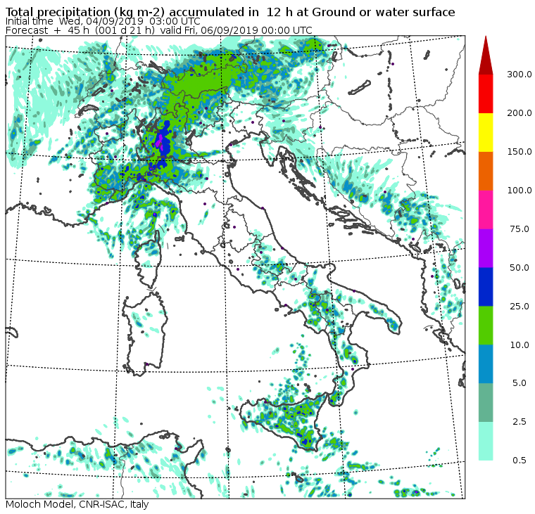 Meteo Italia le Previsioni dell Aeronautica Militare per oggi e