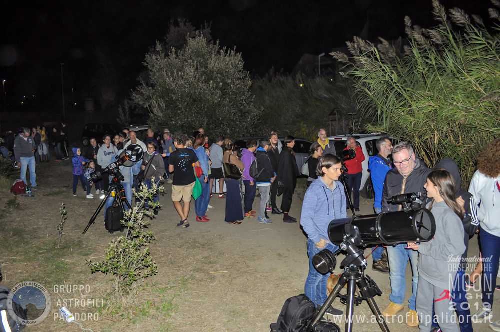 Notte della Luna Gruppo Astrofili Palidoro