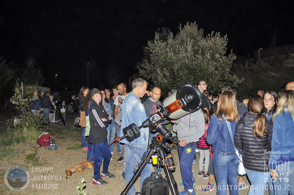 Notte della Luna Gruppo Astrofili Palidoro