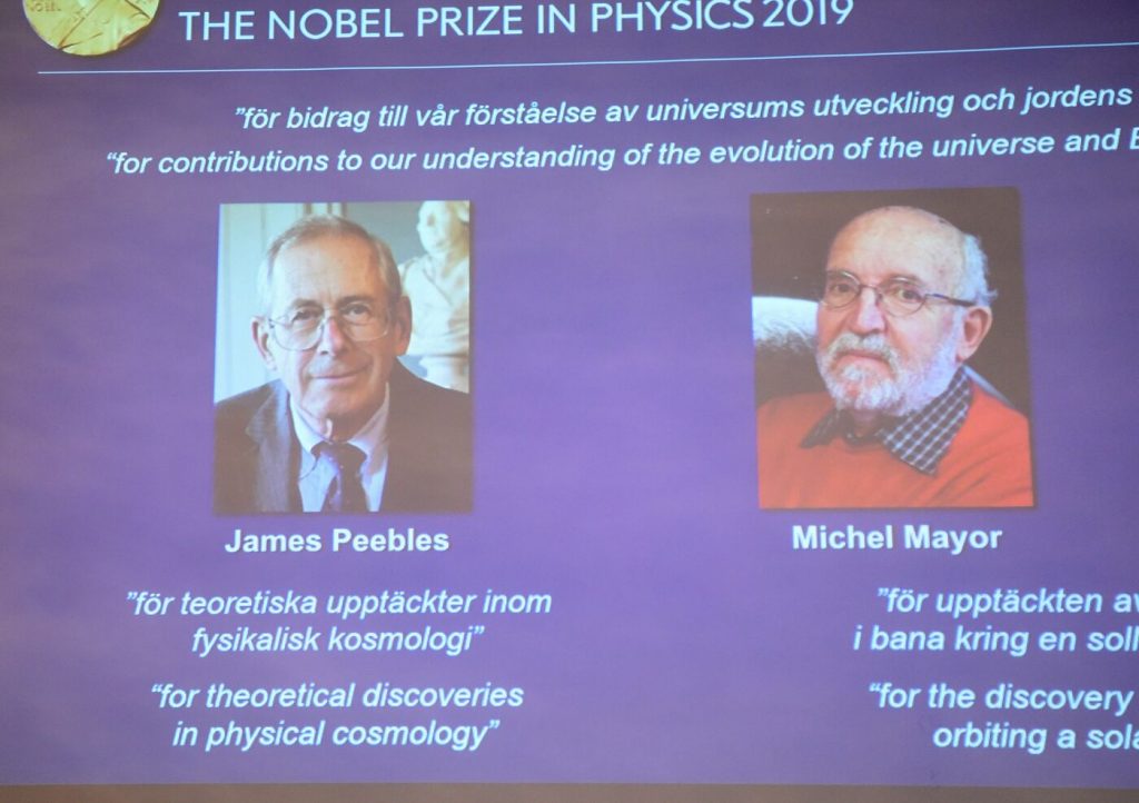 nobel fisica 2019