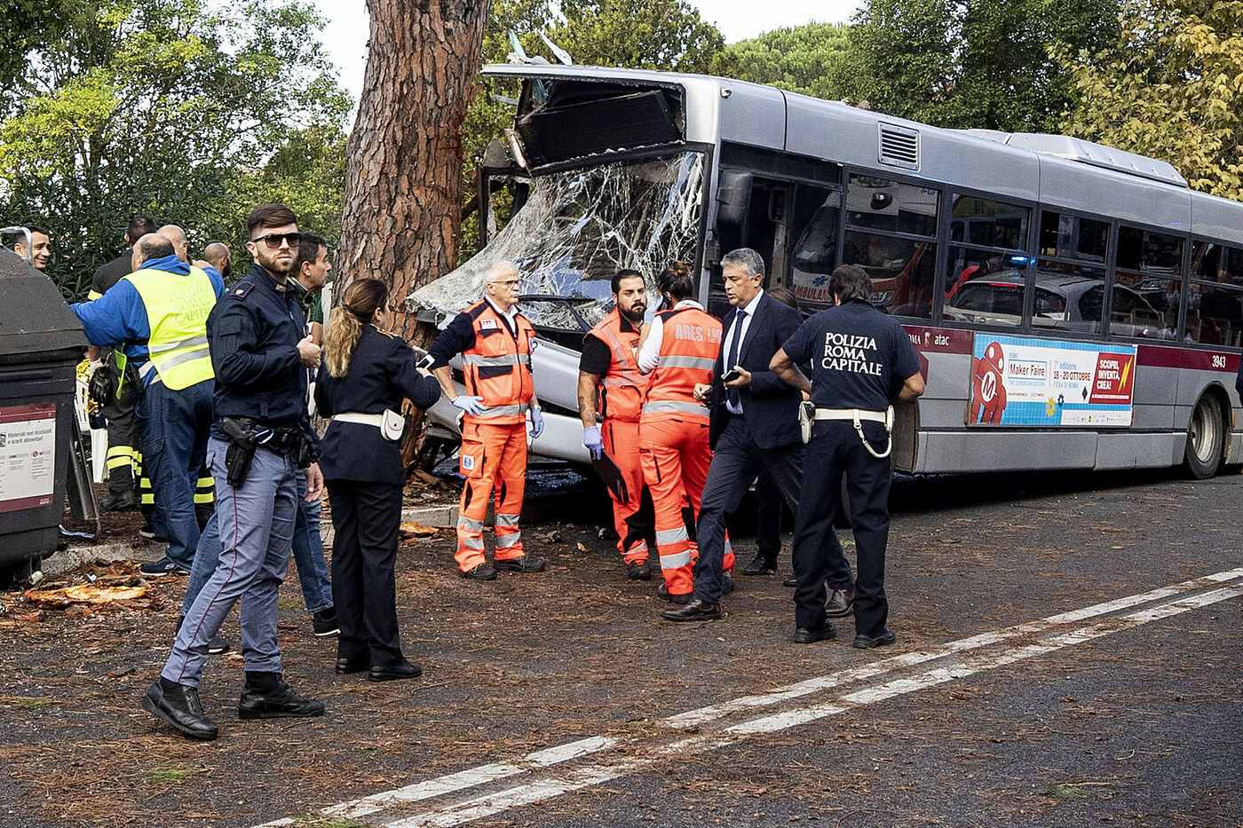 roma incidente cassia