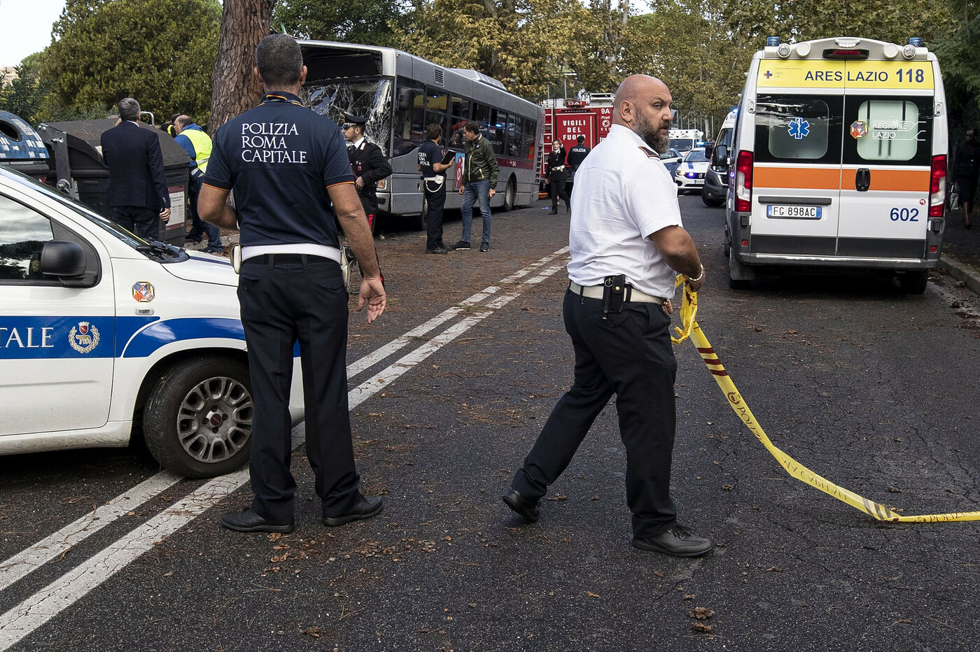 roma incidente cassia